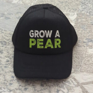 Grow a Pear Adjustable Snapback Baseball Hat One Size